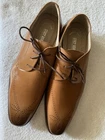 Stacy Adams Mens Dress Shoes Ballard Brown Tan 25187 Size 12M Work Business
