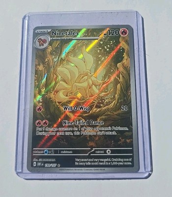 Pokémon TCG Ninetales 199/197 Obsidian Flames Full Art