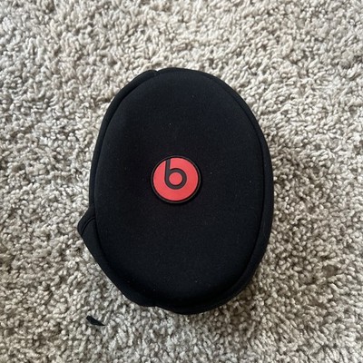 1A Beats  Carrying Case / Pouch for the Beats Solo 3 - Black Red Logo Authentic