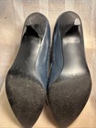 JAZZ Woman’s VTG Shoes 7M Made In Spain Blue Tie Heels — photo 4