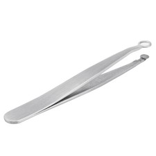 Universal Nose Hair Trimming Tweezers Round Head Beauty Clip Eyebrow Tweezer Cut