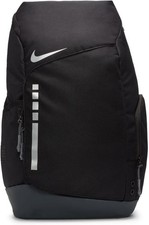 Nike Men's Hoops Elite Backpack, Black Anthracite and Metallic Silver