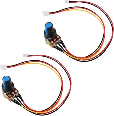 10K Ohm Lineares Drehpotentiometer 5-Draht XH2.54 Stecker