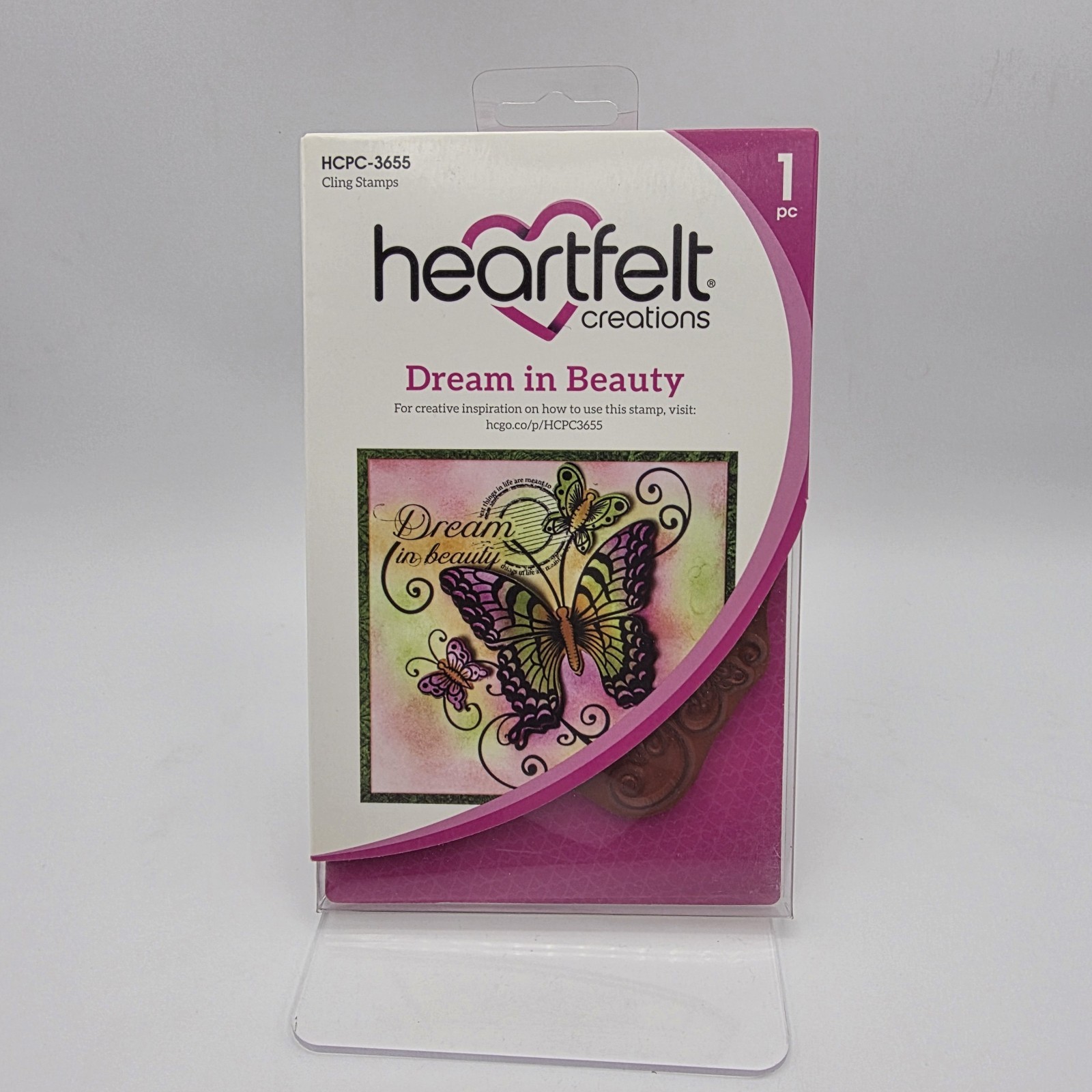 Heartfelt Creation Classic Dream in Beauty - Cling Stamp