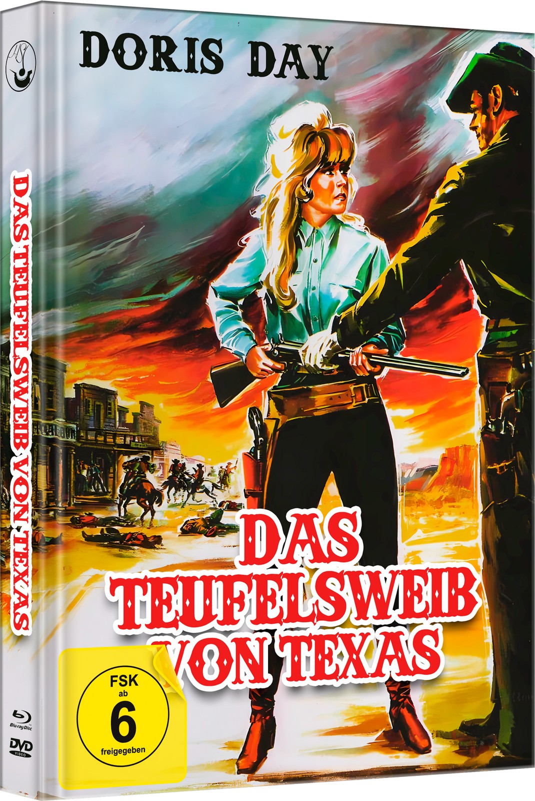 Das Teufelsweib von Texas - Bluray DVD - TOP Mediabook - NEU & OVP - Bild 2