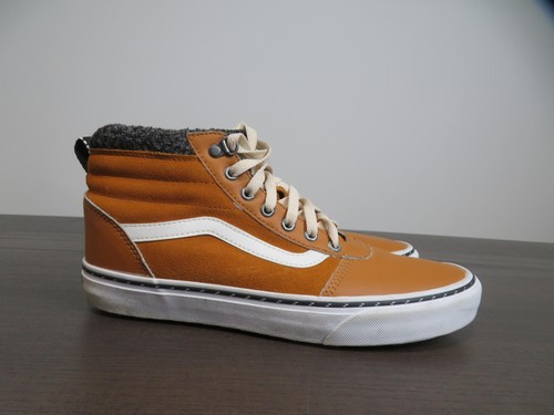 Vans Vans Ward Hi MTE Shoes Mens 9.5 Brown Lined Mid Top Skate Sneakers Lined