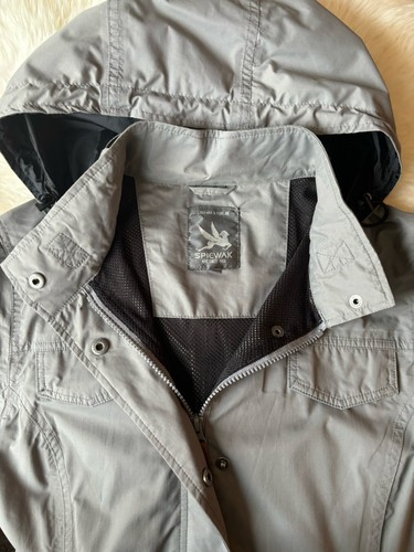Spiewak & Sons Walking Rain Jacket Trench Grey S Hooded Hiker Gorpcore Outdoor - Picture 12 of 20