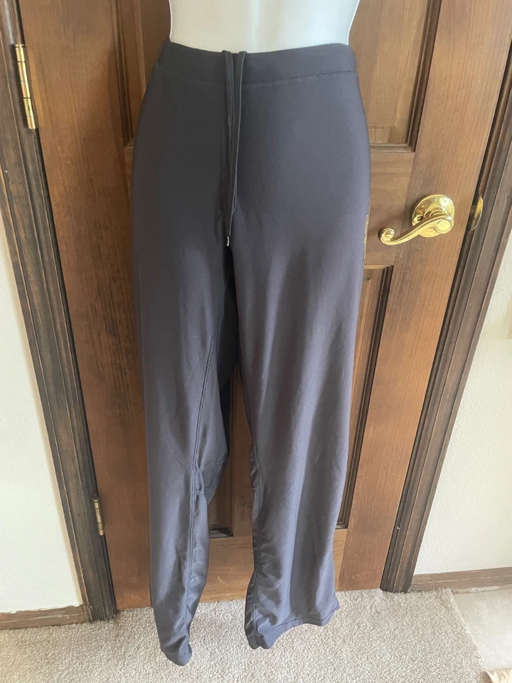 Women's Large Cowboys University of Wyoming Yoga athletic Pants Colosseum UWY - Image 3 of 4