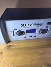 USED 1PCS Crown XLS 1000 Two-Channel Pro High-Density Power Amp With Cables