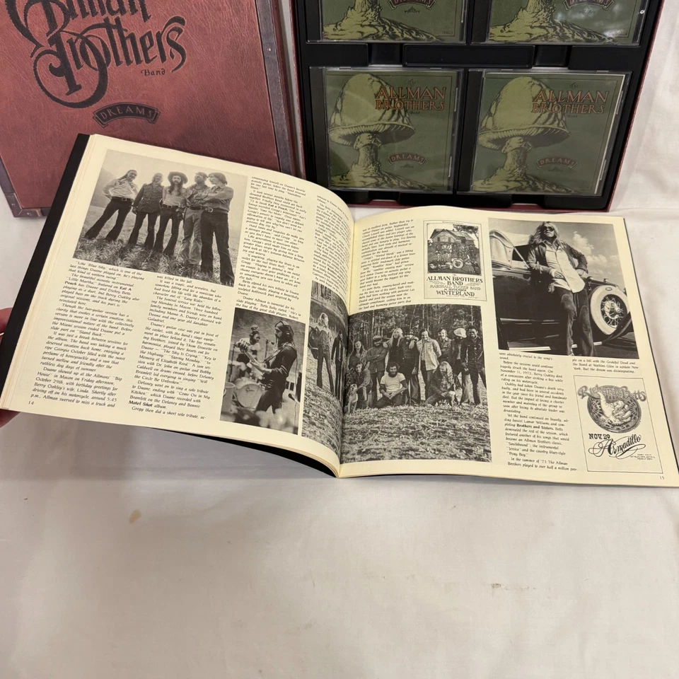 The Allman Brothers Band: Dreams 4xCD Box Set with Booklet - Image 2 of 4