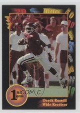 1991 Wild Card Draft Derek Russell #49 Rookie RC 1b9b. rookie card picture