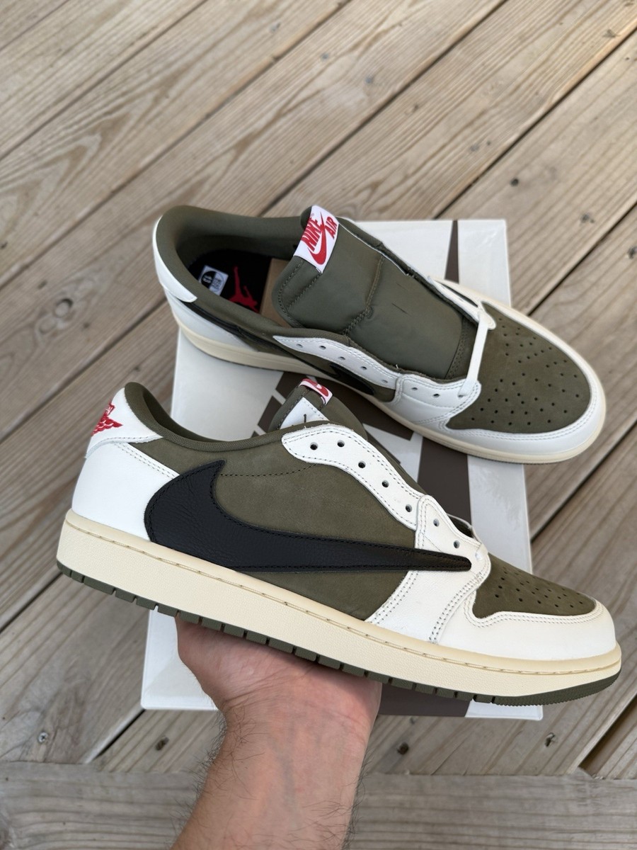 Travis Scott × Jordan reverse olive 20cm