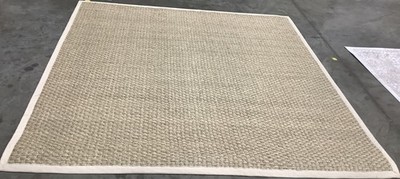 NATURAL / IVORY 8'-0'' x 8'-0'' Stained Rug, Reduced Price 1172684329 NF114J-8SQ
