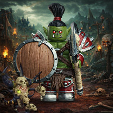  Orc / World of Warcraft / Klemmbaustein Cust...