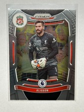 2021-22 Panini Prizm Premier League - Alisson Becker #77 Silver Prizm Liverpool