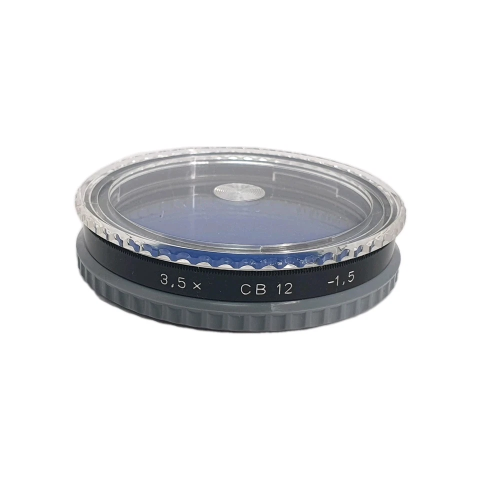 Hasselblad 50288 CB3.5 x CB12, 1.5 Light Balance Filter Blue B50 Mint - Image 2 of 4