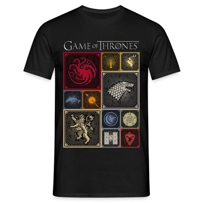 Game Of Thrones Königshäuser Kacheln Männer T-Shirt
