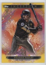 2024 Topps Inception Yellow /199 Graham Pauley #8 0v33