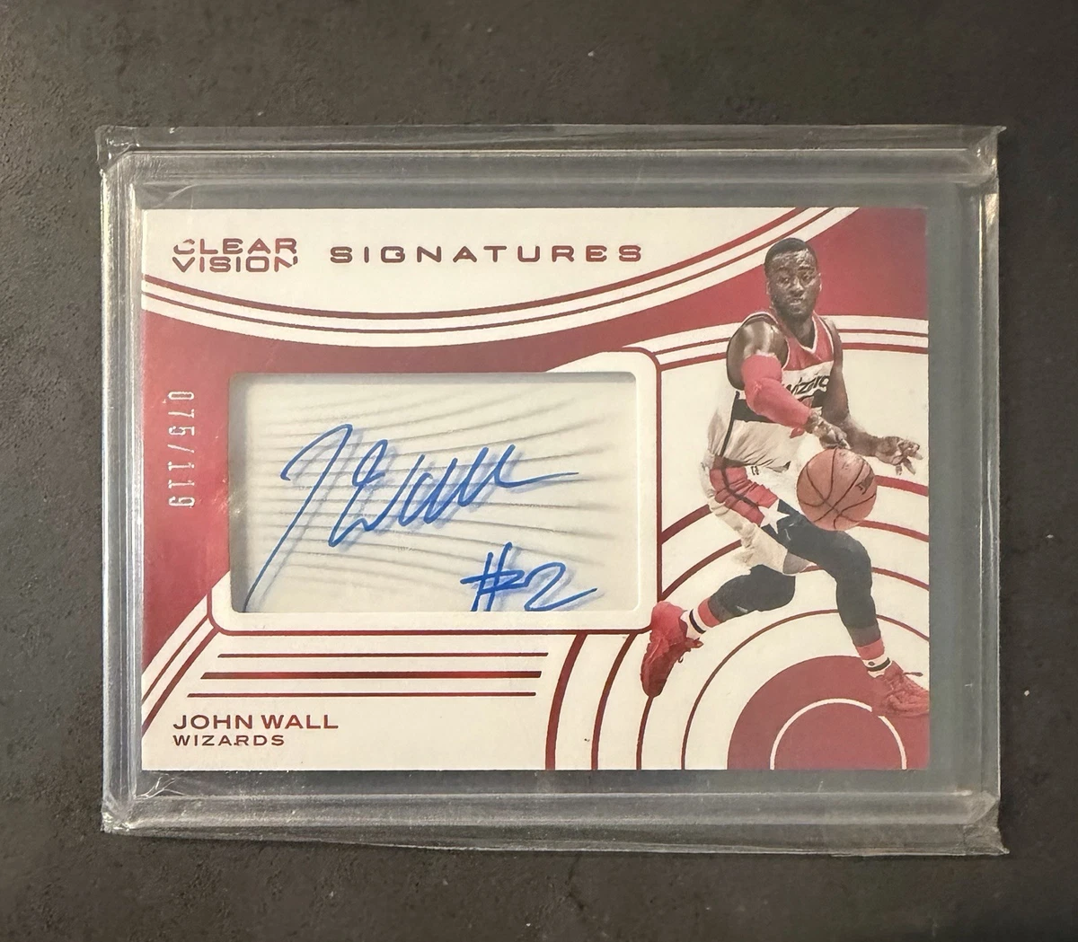 John Wall Basketball Autographed Sports Trading Cards