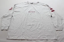 Asos Design Women's Icon Oversized T-Shirt AC2 Ice Heather/Burgundy Large(12-14)