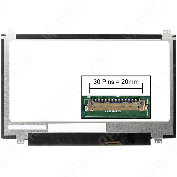 Dalle LCD de rechange 11.6 pouces mate pour réparer un écran cassé
