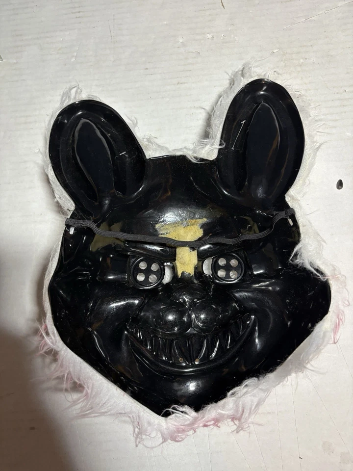 Halloween Scary Mask Bear Rabbit Bunny Mask, Bloody Plush Animal Head Mask best - Image 2 of 2