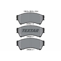 Textar BremsbeläGe Bremsbelegsatz Vorne System Akebono FüR Mazda 6 Kombi