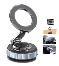 Vacuum Magnetic Car Phone Holder Stand,360  Adjustable Car Phone Mount for