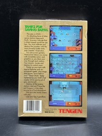 Vindicators Tengen Nintendo NES Factory Sealed New W/ Hangtab Authentic Atari