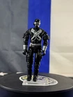 GI Joe Cobra Snake Eyes ARAH Hasbro V3 1989 Vintage Figure Only Great Condition