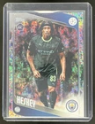 2025 Topps UEFA Club Competitions Reigan Heskey Black Inferno Holo /10 #142 RC