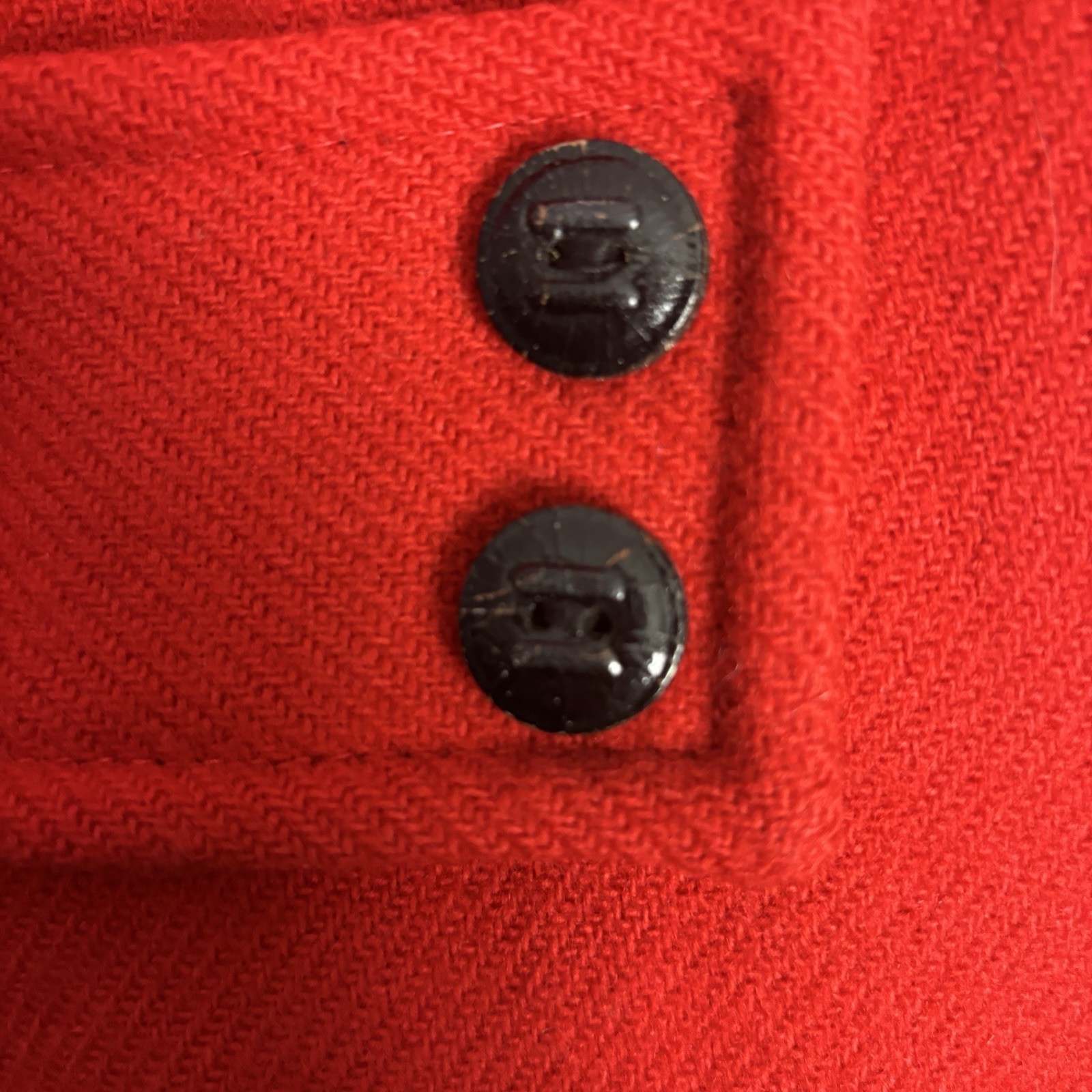 Pendleton Knockabouts Red Wool Toggle Duffle Coat… - image 11
