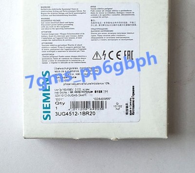1 PCS NEW IN BOX   Analog monitoring relay 3UG4512-1BR20 *vm