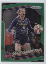 2025 Panini Prizm WNBA Green Prizm Sophie Cunningham #63 12xs