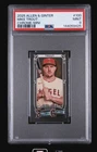 Mike Trout PSA 9 Mint Pop 2 - 2025 Topps Allen & Ginter Chrome Mini Card #100
