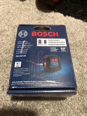 Bosch 50 ft Self-Leveling Cross-Line Laser Level - GLL50-20