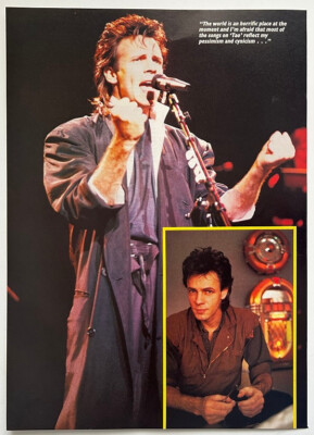RICK SPRINGFIELD - 1985 Full page magazine poster