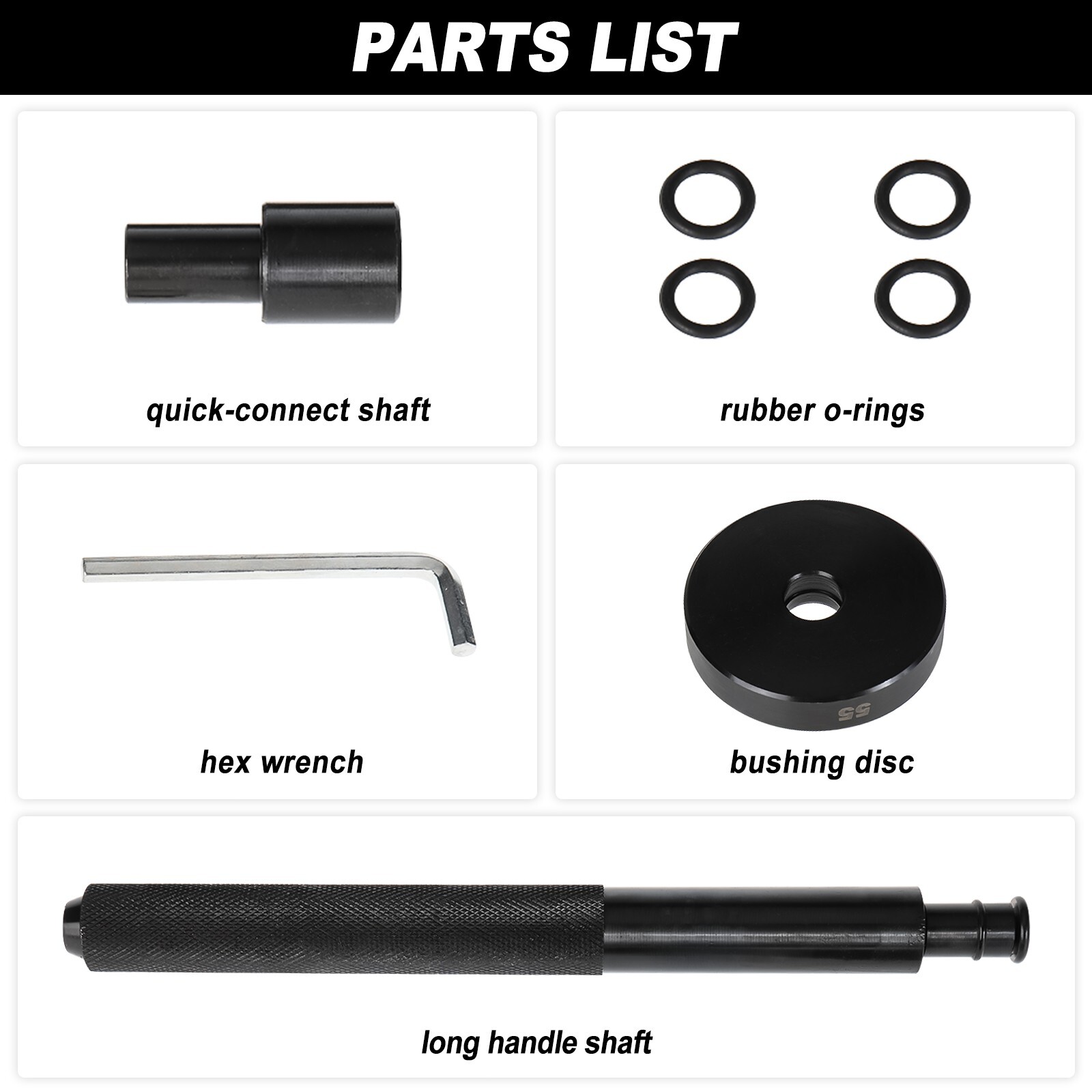 52Pcs Custom Bushing Driver Set Transmission Wheel Axle Bearing Race