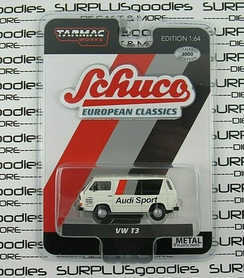 2020 Tarmac Works X Schuco Collab VOLKSWAGEN VW T3 Audi Sport Item #T64S-001-AS1