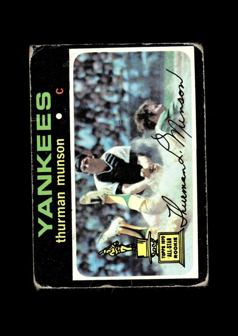 Thurman Munson trading card