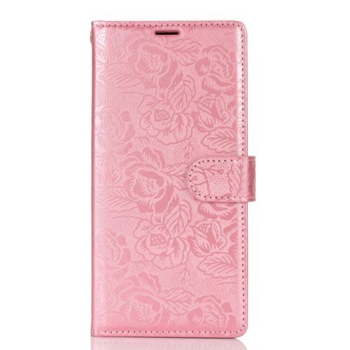 Floral Embossed Wallet Case For Samsung Galaxy S25 S24 S23 S22 S21 S20+ FE Ultra - Picture 49 of 57