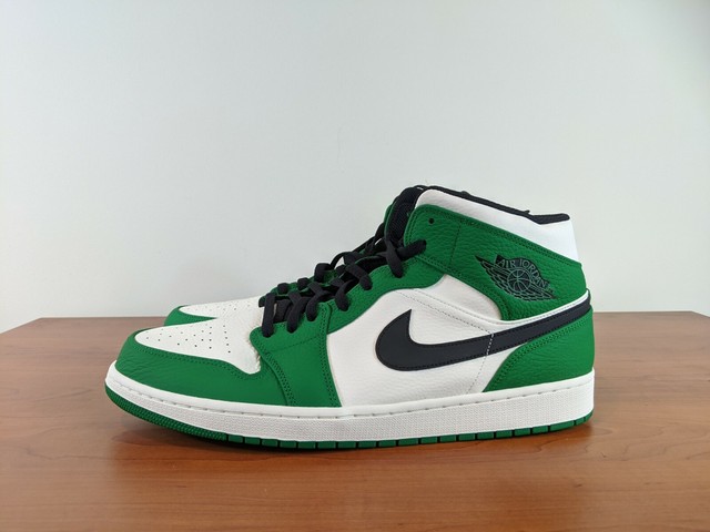 Nike Air Jordan Retro 1 Mid SE Pine Green Black Sail Mens Size 11 for sale online | eBay