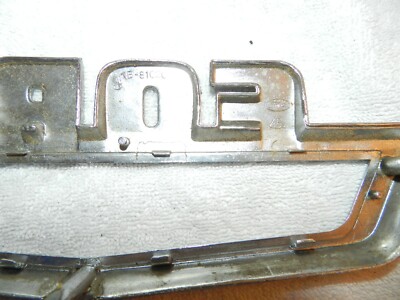Vintage FORD Hood Badge Emblem C4TB-81020A68-B used | eBay