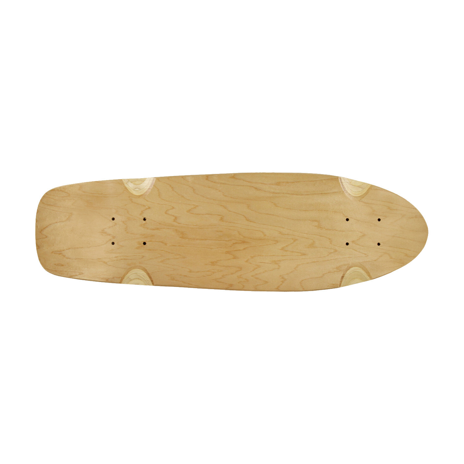 Moose Skateboard Cruiser Deck Natural 8" x 26.5"