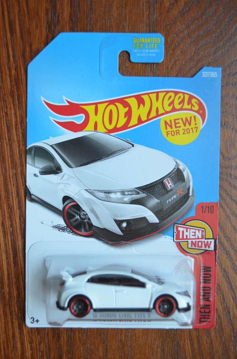 2017 Hot Wheels '16 Honda Civic Type R & 2016 Hot wheels '90 Honda