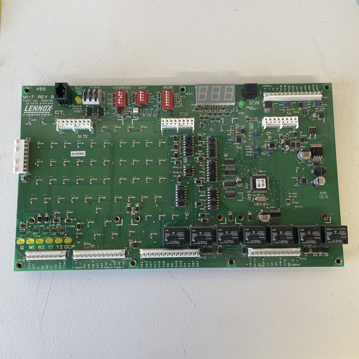 Lennox M1-7 RevB 70M2101 control board | eBay