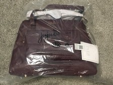 Jujube Wherever Weekender Vegan Leather Multi-Compartments Plum NWT