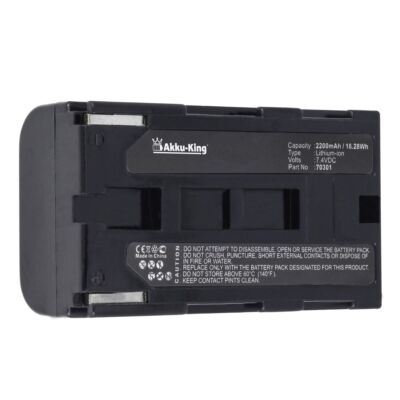 Akku für Phase One 70301 P40+ P45 P45+ P65 XF 2200mAh 7.4V Li-Ion