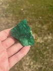 Natural certified 190.00 TCW Green Emerald Rough cut — photo 9