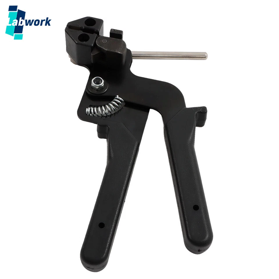 Steel Cable Tie Gun Heavy Duty Stainless Auto Tightener Tensioner Cutter AU - image 2 of 4